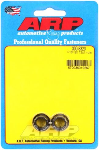 Arp Nut Kit 7/16in -20 12pt Pack of 2 in Saudi Arabia