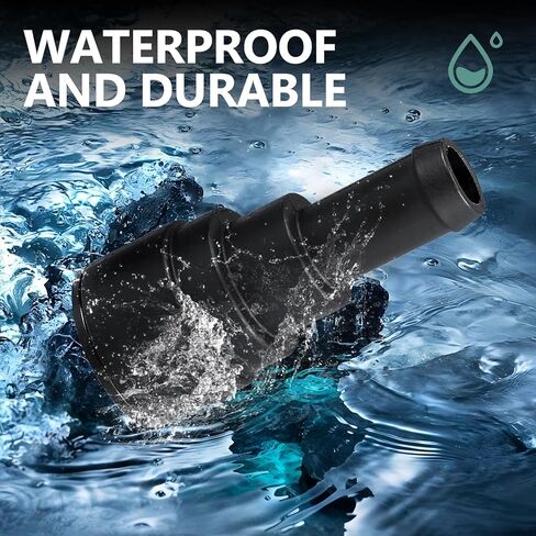 2 PCS Car Heater Coolant Hose Connector, High Temperature Leak-proof Sealing Joints, Replacement 800-409 15032062 15151873 15151875, Compatible with Buick GMC Chevrolet Ford Lincoln (Black) in Kuwait