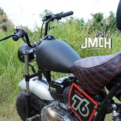 JMChstore خزان وقود الغاز الحقيقي لـ Baja Tiralmaster Massimo MB200 ، Mini Baja Heat Warrior ، Hawg Ty 196cc ، Serengeti Puma ، Yukon Trail Puma 200 Mini Bike (Black) in Kuwait