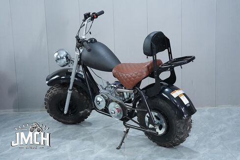JMChstore خزان وقود الغاز الحقيقي لـ Baja Tiralmaster Massimo MB200 ، Mini Baja Heat Warrior ، Hawg Ty 196cc ، Serengeti Puma ، Yukon Trail Puma 200 Mini Bike (Black) in Kuwait