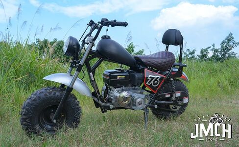 JMChstore خزان وقود الغاز الحقيقي لـ Baja Tiralmaster Massimo MB200 ، Mini Baja Heat Warrior ، Hawg Ty 196cc ، Serengeti Puma ، Yukon Trail Puma 200 Mini Bike (Black) in Kuwait