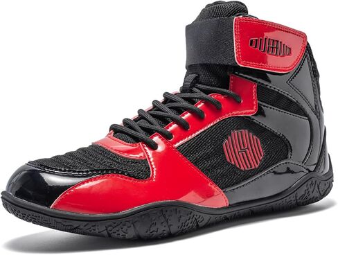 Men's Wrestling Shoes Boxing Shoes Weightlifting Sneaker Boots High Top Sneakers for Fighters in Saudi Arabia