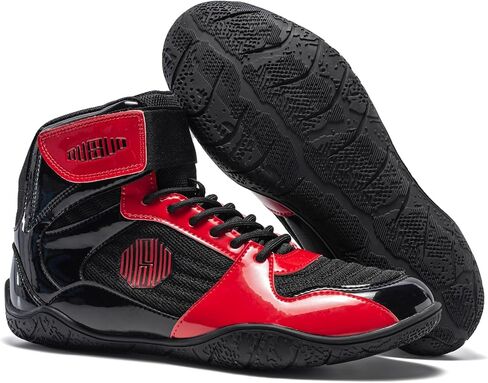 Men's Wrestling Shoes Boxing Shoes Weightlifting Sneaker Boots High Top Sneakers for Fighters in Saudi Arabia