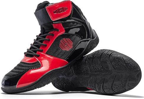 Men's Wrestling Shoes Boxing Shoes Weightlifting Sneaker Boots High Top Sneakers for Fighters in Saudi Arabia