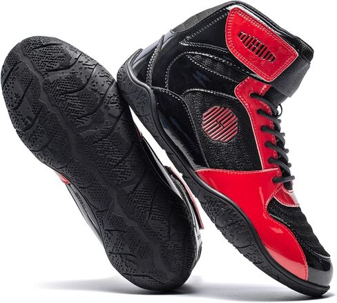 Men's Wrestling Shoes Boxing Shoes Weightlifting Sneaker Boots High Top Sneakers for Fighters in Saudi Arabia