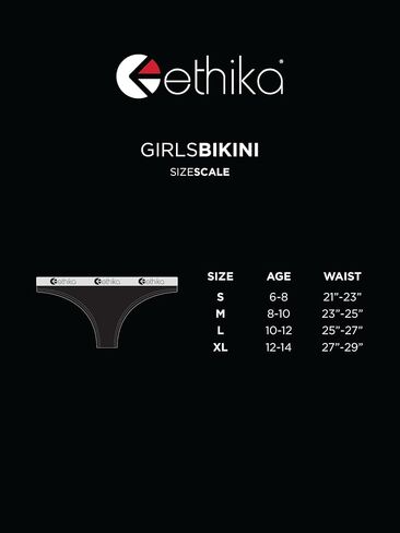 Ethika Girl's Bikini | Midnight Black in Saudi Arabia