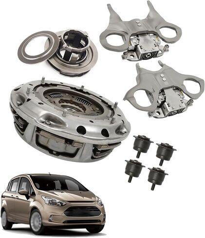 Transmission Dual Clutch Shift Fork Kit مع استبدال المحامل لـ B-Max 2012-2019 in Saudi Arabia