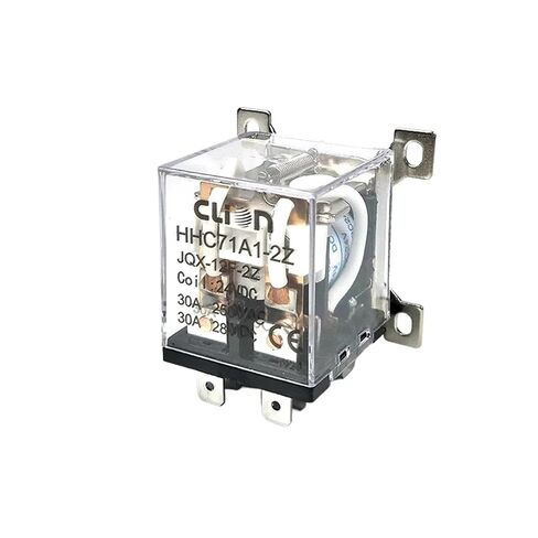 JQX-12F 2Z DC12V 24V AC220V 30A DPDT 2NC+2NC 8 Pin General Purpose Power Electromagnetic Relay HHC71A1-2Z(DC12V) in Saudi Arabia