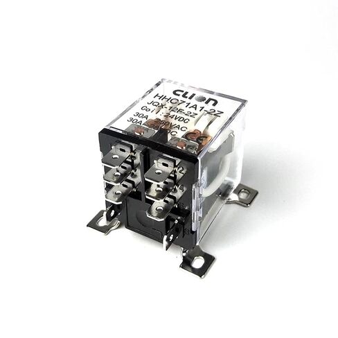 JQX-12F 2Z DC12V 24V AC220V 30A DPDT 2NC+2NC 8 Pin General Purpose Power Electromagnetic Relay HHC71A1-2Z(DC12V) in Saudi Arabia