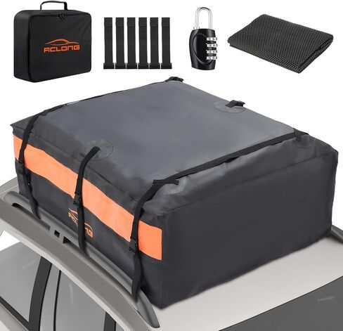 ACLONG Roof Cargo Bag Protective Mat Anti-Slip Roof Rack Pad for Car Rooftop Cargo Bag 51"x39" Car Accessories Roof Rack Accessories Fits Most Vehicles in Saudi Arabia