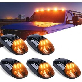 2025 Upgraded No Drill Cab Lights Solar Powered Cab Lights for Truck Vibration Sensor Solar Wireless Cab Lights for Truck Solar Power Cab Lights Durable Roof Marker Lights Cab Lights in Saudi Arabia