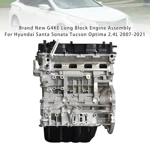 Topteng G4KE 2.4L Long Block Engine for Hyundai Azera HG 2013-16, Grandeur TG 2008-11, Santa Fe 2010-20, for Kia Cadenza 2009-19, Forte TD 2008-12, Optima 2008-19, Rondo 2008-13, Sportage 2011-21 in Saudi Arabia