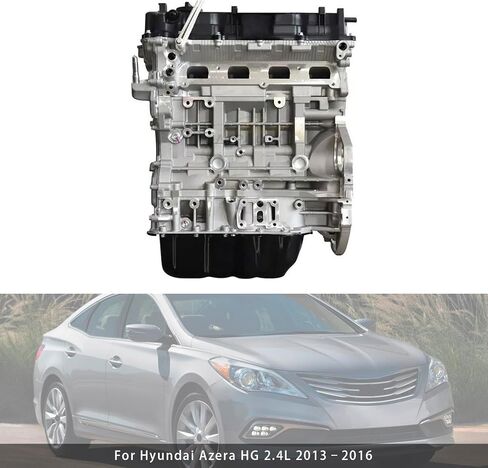 Topteng G4KE 2.4L Long Block Engine for Hyundai Azera HG 2013-16, Grandeur TG 2008-11, Santa Fe 2010-20, for Kia Cadenza 2009-19, Forte TD 2008-12, Optima 2008-19, Rondo 2008-13, Sportage 2011-21 in Saudi Arabia