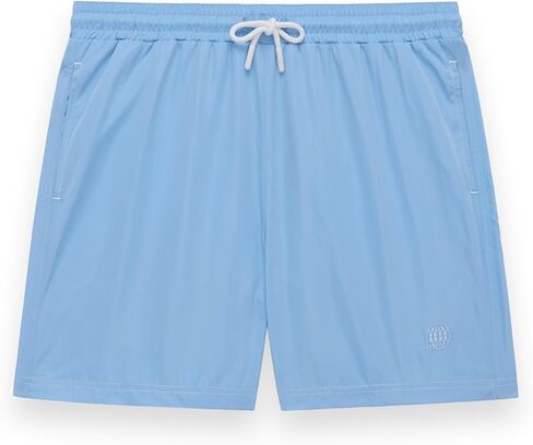 Future Planet Boys Kids (6-14) Premium Designer Azure Fast-Dry 7" Swim Trunks in Saudi Arabia