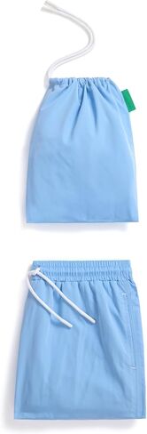 Future Planet Boys Kids (6-14) Premium Designer Azure Fast-Dry 7" Swim Trunks in Saudi Arabia