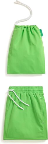 Future Planet Boys Kids (6-14) Premium Designer Azure Fast-Dry 7" Swim Trunks in Saudi Arabia