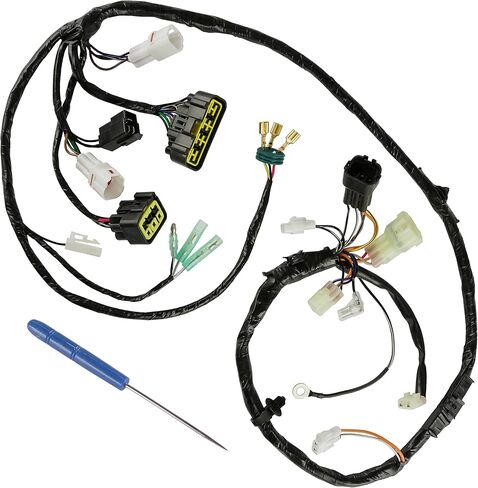 Caltric Wiring Harness Compatible with Suzuki QuadSport Z400 LT-Z400 LTZ400 2x4 2003 in Saudi Arabia
