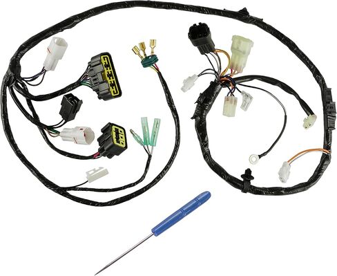 Caltric Wiring Harness Compatible with Suzuki QuadSport Z400 LT-Z400 LTZ400 2x4 2003 in Saudi Arabia