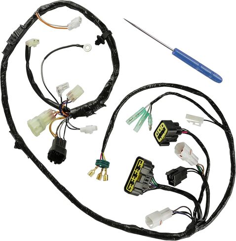 Caltric Wiring Harness Compatible with Suzuki QuadSport Z400 LT-Z400 LTZ400 2x4 2003 in Saudi Arabia
