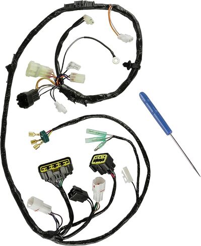 Caltric Wiring Harness Compatible with Suzuki QuadSport Z400 LT-Z400 LTZ400 2x4 2003 in Saudi Arabia