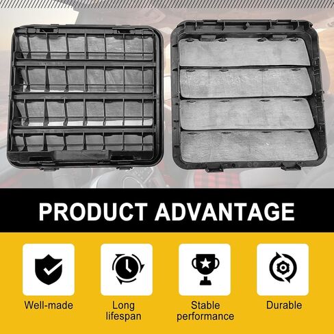 683323649AB فتحة جانب الجانب فتحات ضغط الهواء exhauster متوافقة مع الكلب RAM 1500 ، RAM 2500 RAM 3500 RAM 4500 ، JP Wrangler Gladiator ، CAB الخلفي ضغط الهواء تنفيس 2pcs in Saudi Arabia