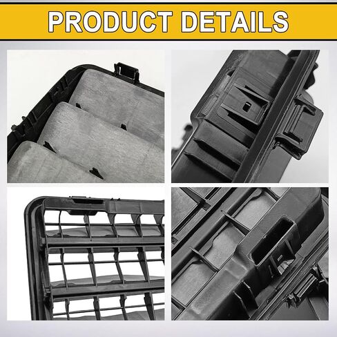 683323649AB فتحة جانب الجانب فتحات ضغط الهواء exhauster متوافقة مع الكلب RAM 1500 ، RAM 2500 RAM 3500 RAM 4500 ، JP Wrangler Gladiator ، CAB الخلفي ضغط الهواء تنفيس 2pcs in Saudi Arabia