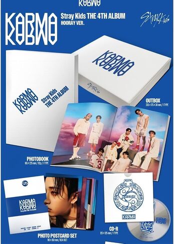 Stray Kids Karma 4th Full Album Standard Photobook Ver (Cermony Ver.) in Saudi Arabia