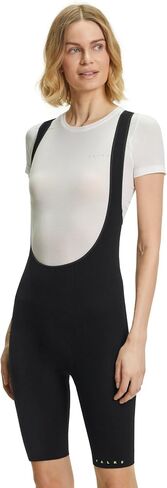 FALKE Women's Bike Bib Seamless Suspender Bike Shorts, 1 Piece in Saudi Arabia