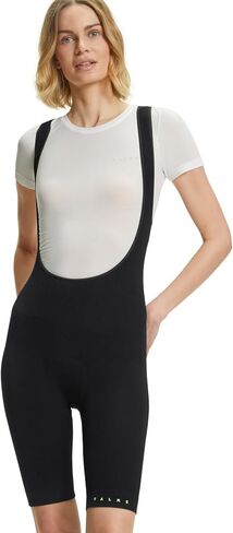 FALKE Women's Bike Bib Seamless Suspender Bike Shorts, 1 Piece in Saudi Arabia