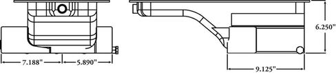 Moroso 20548 Oil Pan for Ford 4.6/5.4 محركات (تطبيقات سباق الطرق) in Saudi Arabia