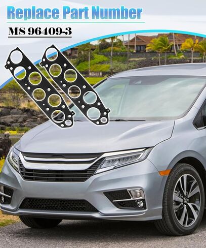 Fuel Injection Plenum Gasket Fits for Honda Pilot/Accord/Odyssey/Crosstour/Ridgeline/Acura ZDX TSX RDX MDX RL TL Intake Manifold Gasket 2005-2017 3.0 3.2 3.5 3.7L Replace MS964093,MS 96409-3 in Saudi Arabia
