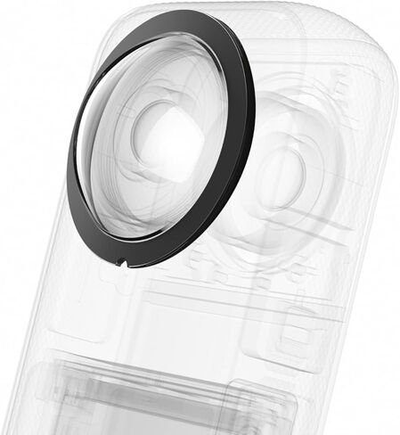PULUZ for Insta 360 x4 Lens Protector, Dual Lens Guards for Insta360 X4 Protective Case PC Protective Cover Sticky Lens Guards for Insta 360 x4 Accessories Waterproof in Saudi Arabia