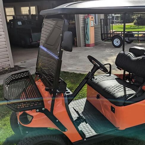 HECASA Tinted Windshield Compatible with 2014+ EZGO TXT Golf Cart Impact Resistant Front Folding Golf Cart Windscreen in Saudi Arabia