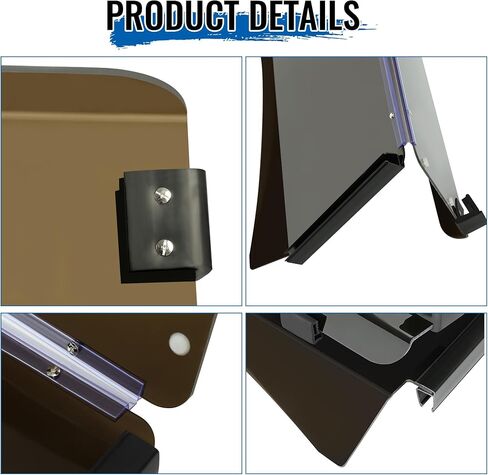 HECASA Tinted Windshield Compatible with 2014+ EZGO TXT Golf Cart Impact Resistant Front Folding Golf Cart Windscreen in Saudi Arabia