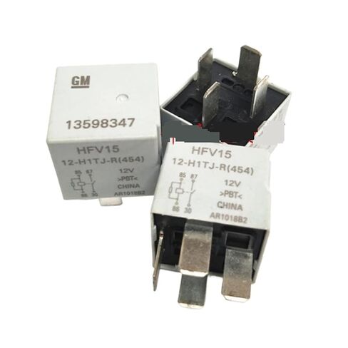 1pcs/lot Relay 13598347 HFV15-12-H1TJ-R 4pins Automotive air Conditioning Fan Relay in Saudi Arabia