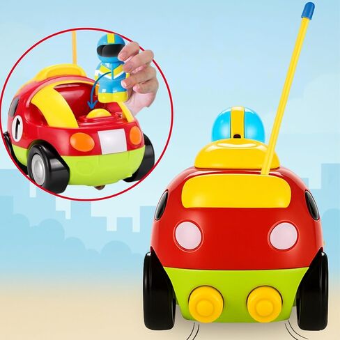 Liberty Imports My First Cartoon RC سيارات التحكم عن بعد للأطفال الصغار الذين تتراوح أعمارهم بين 1-3 سنوات، لعبة التحكم عن بعد للطفل، والأطفال 18 شهرًا + (قطار) in Saudi Arabia