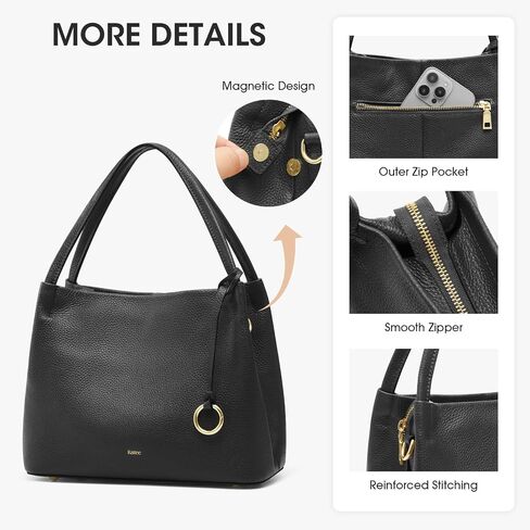 Kattee Leather Purses for Women,Crossbody Bags for Women Trendy 2025,Top Handle Handbags Satchel Bags with Adjustable Strap in Saudi Arabia
