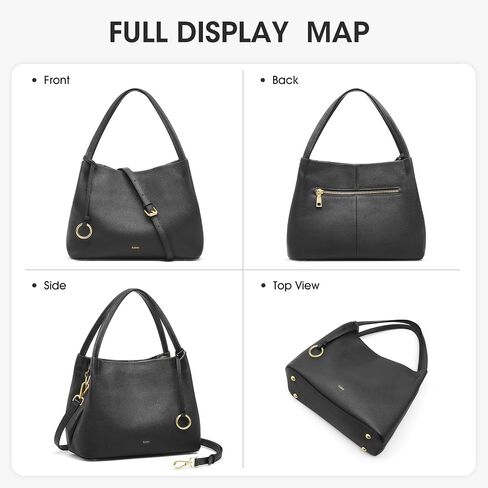 Kattee Leather Purses for Women,Crossbody Bags for Women Trendy 2025,Top Handle Handbags Satchel Bags with Adjustable Strap in Saudi Arabia