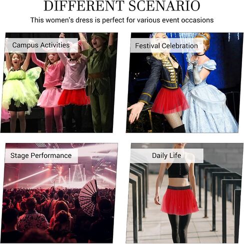 Elastic Tutu Skirt Tulle Running Tutu Adult Short Skirt for Dance Ballet Costume in Saudi Arabia