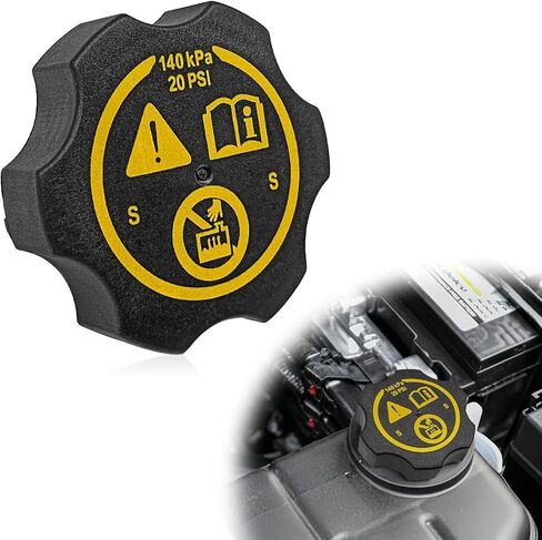 13502353 Coolant Reservoir Cap for 2000-2022 Chevy GMC Buick Cadillac-تناسب Silverado 1500 2500 3500 ، Express ، Suburban ، Equinox ، Malibu ، Savana ، Sierra ، Yukon Graviator Tank Tank in Saudi Arabia