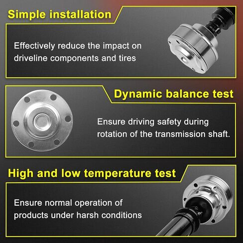 Front Complete Drive Shaft Fit for Ford F-150 2011-2017, Fit for Expedition & Lincoln Navigator 2015-2017, 4WD AWD, Prop Shaft Driveshaft Assembly Replace# FL3Z4A376A, BL3Z4A376B in Saudi Arabia