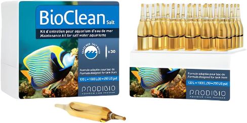 Bio Clean، بطاريات ومغذيات نيتروفية، مياه مالحة، قوارير سعة 30/1 مل، 30 جالونًا فما فوق in Kuwait