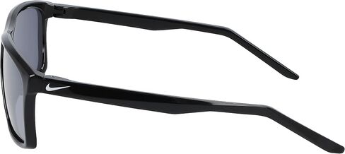Nike Men's Modern Standard Sunglasses, 010 Black Polar Silver Fl, 54 in Saudi Arabia