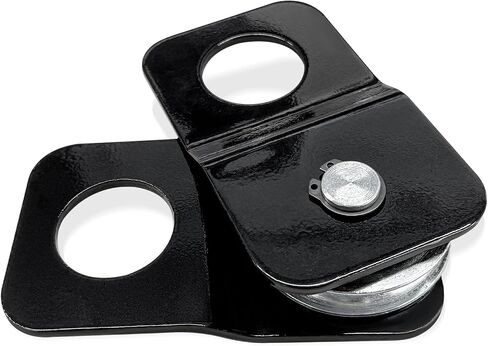 8000 LBS Capacity Winch Snatch Block, Heavy Duty Towing Pulley Blocks for Synthetic Rope Steel Cable, Universal Tackle Pulley Offroad Recovery Accessory for Truck ATV UTV in Saudi Arabia