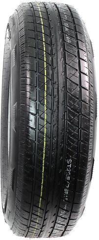 ecustomrim 2 عبوة مقطورة شعاعية إطار الفضة ST225/75R15 نطاق التحميل D 5 العروة على 4.5 عجلة معيارية - 6 سنوات ضمان مع الطريق المجاني in Saudi Arabia