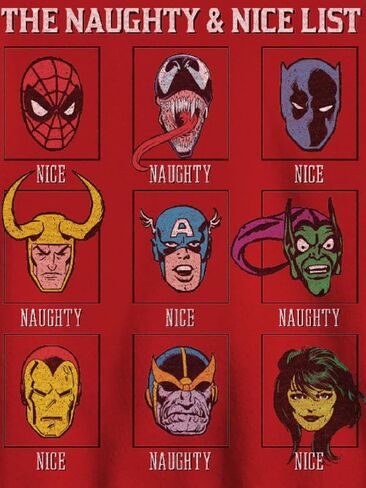 Marvel Boys 'Santa's List Holiday Sweatshirt in Saudi Arabia