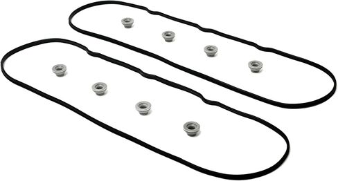 Michigan Motorsports Gen III 1997-2006 LS Complete Gasket Kit - يناسب جميع Gen 3 4.8L 5.3L 5.7L 6.0L محركات - وادي ، مقلاة ، مضخة المياه ، أغلفة الصمامات ، الأختام الأمامية والخلفية ، Grommets مستشعر الضربة in Kuwait