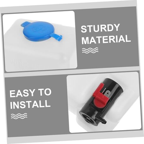 Gatuida 1 Set Windshield Washer Reservoir Tool Tool Automotive لجميع التثبيت السهل الخفيف يتضمن مجموعة إصلاح خرطوم الغسالة لإزالة بدون جهد in Saudi Arabia