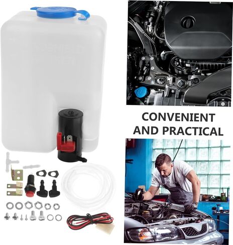 Gatuida 1 Set Windshield Washer Reservoir Tool Tool Automotive لجميع التثبيت السهل الخفيف يتضمن مجموعة إصلاح خرطوم الغسالة لإزالة بدون جهد in Saudi Arabia