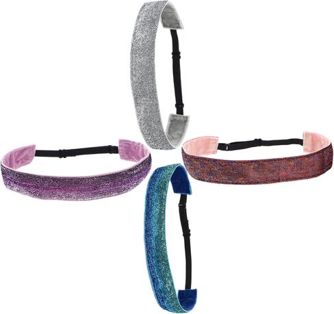 4pcs الأولاد عصابات الرؤوس للرياضة الترتر الفتى الفتاة تمرين رئيس الفتيات والفتيات الرياضة Hairband in Kuwait
